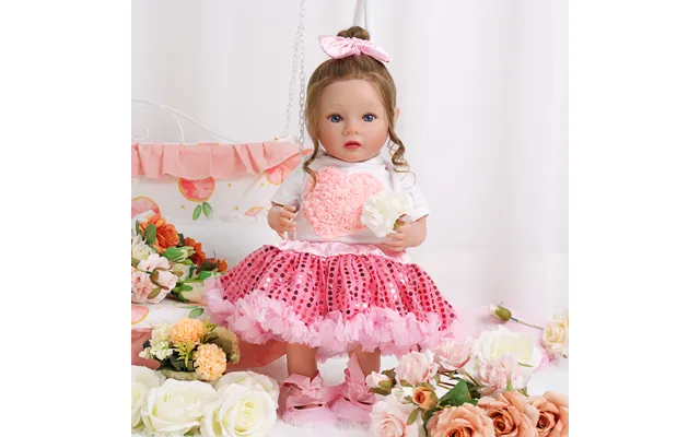 Babeside Quiet Reborn Baby Daisy 20'' Toddler Girl Emotional Comfort Companion Heartbeat And Coos