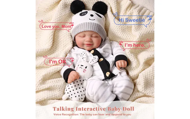 Babeside Sleeping Reborn Baby Brett 17' Little Infant Boy Healing Of The Heart With Heartbeat Coos And Breath Talking He