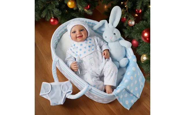 Suitable For 17-22'' Dolls Babeside Reborn Baby Essentials-8pcs Set Blue