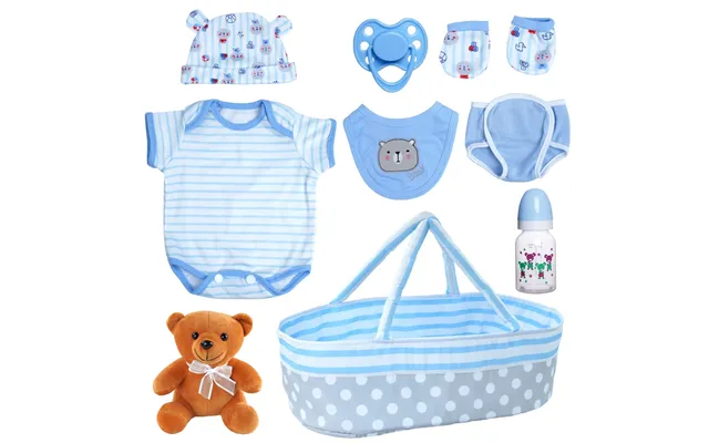Suitable For 17-22'' Dolls Babeside Reborn Baby Essentials-9pcs Set