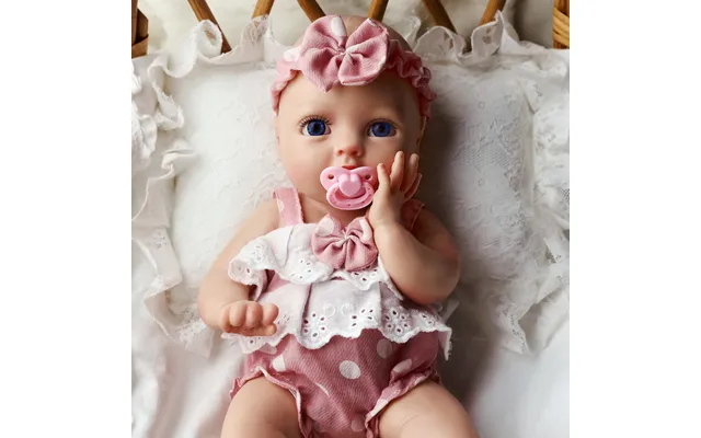Wet And Drink System Babeside Terry 12' 16' Realistic Silicone Smiling Baby Little Infant Girl Pink Bow Tie-girl-16 Inch