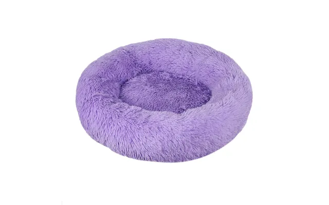 Calming Fluffy Dog Bed - Plush Pet Bed With Washable Cover