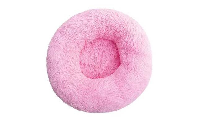 Calming Fluffy Dog Bed - Plush Pet Bed With Washable Cover