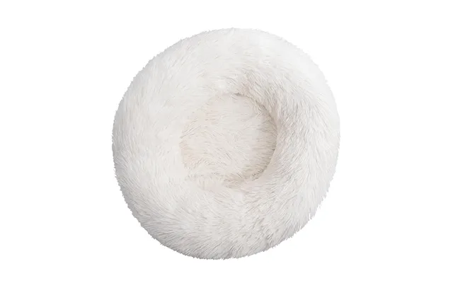Calming Fluffy Dog Bed - Plush Pet Bed With Washable Cover