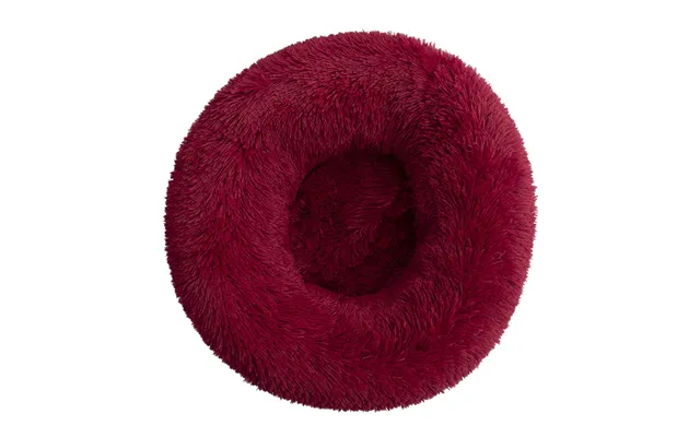 Calming Fluffy Dog Bed - Plush Pet Bed With Washable Cover