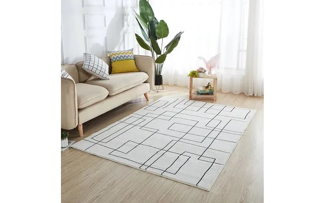 Moroccan Series Beige Rug - 6'x8' 11