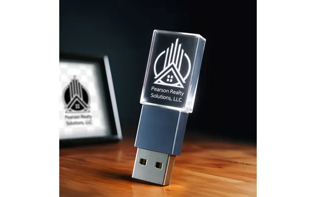 2d Memory Crystal - Flash Drive