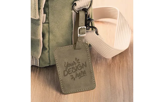 Memory Luggage Tag - Leather