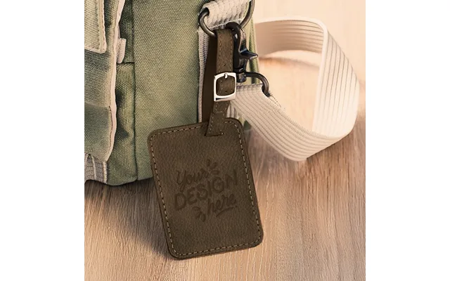 Memory Luggage Tag - Leather