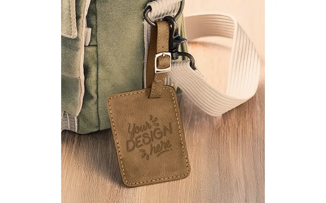 Memory Luggage Tag - Leather