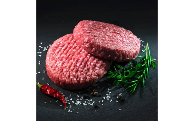 Blackboxmeats Ground Beef Patty 80 20 - 2lb Packs 8 X 4oz