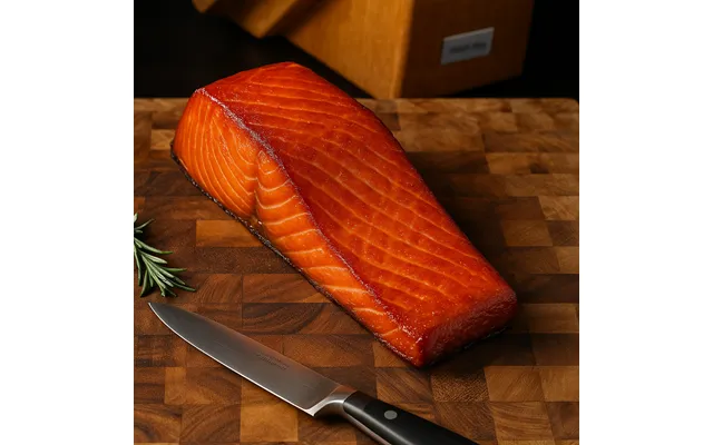Blackboxmeats Hot Smoked Salmon Filet - 7oz