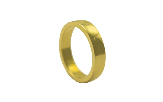 Mara Round Ring - 5.5 Polished Brass