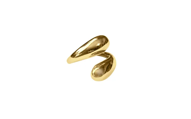 Tejo Wrap Ring - 5 Polished Brass