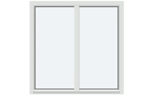 Fixed Window 1 Vertical Glass-dividing Bar