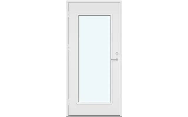 Interior Panel Doors Flat Panel With Rectangular Glass