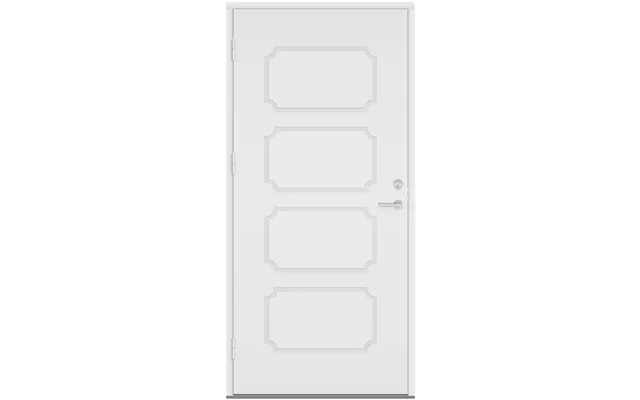 Outswing Panel Entry Doors Profiled Panel