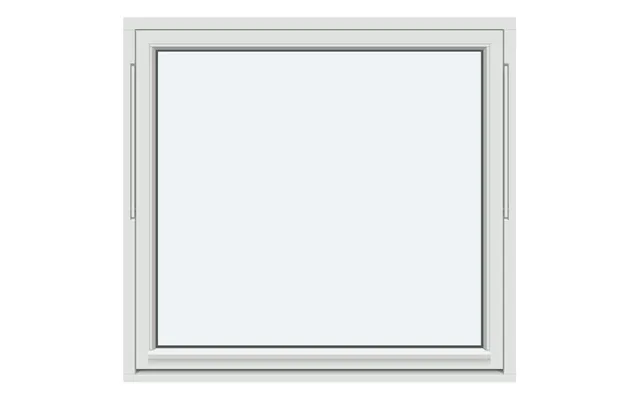 Outward-opening Pivot Window 1 Sash Without Decorative Bars