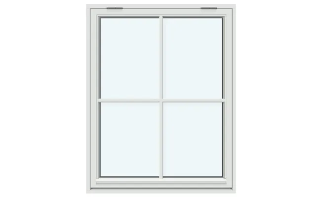 Outward-opening Top-hinged Window 1 Sash 1 Horizontal Decorative Bar And 1 Vertical Decorative Bar