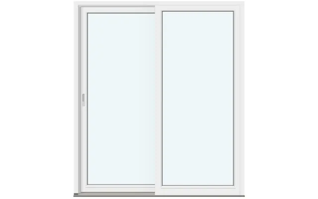 Siegenia Sliding Doors 2 Outward-swinging Door Leaves Without Decorative Bars