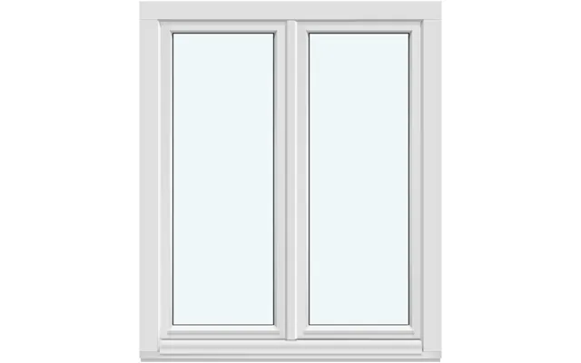 Two-sash Inward-opening Window 2 Sashes Without Decorative Bars