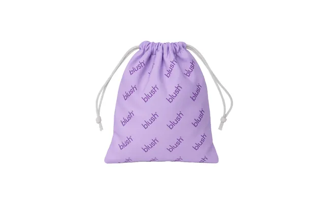 Blush Discreet Toy Storage Bag Cotton Drawstring Pouch For Travel And Protection Small