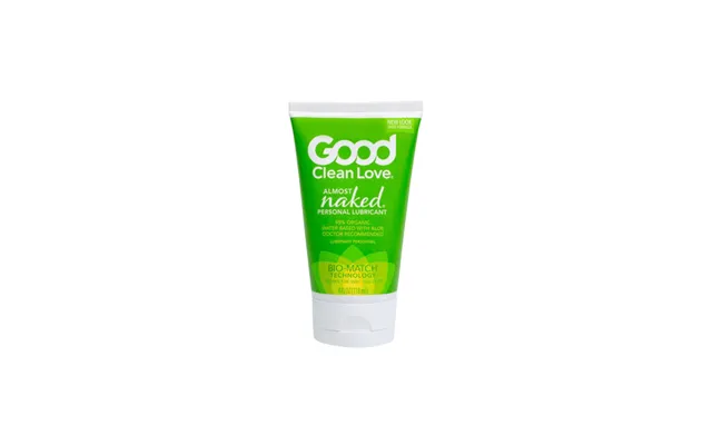 Good Clean Love Almost Naked Water-based Personal Lubricant With Organic Aloe Vera 4 Oz