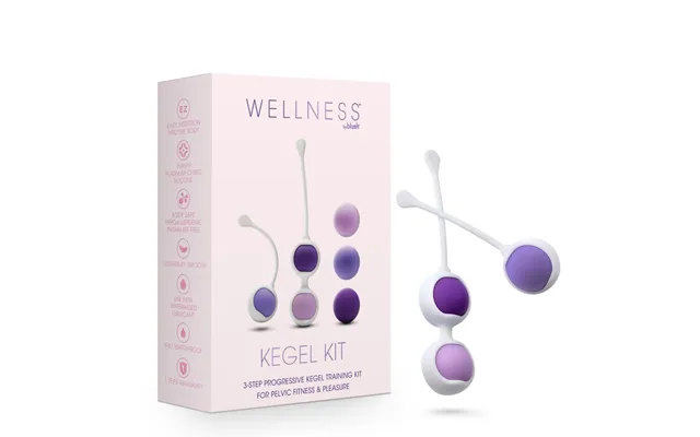 Wellness By Blush Progressive Ultrasilk Kegel Training Kit - Made With Puria Silicone