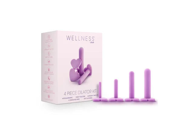 Wellness By Blush Ultrasilk Progressive 4-piece Dilator Kit - Made With Puria Silicone