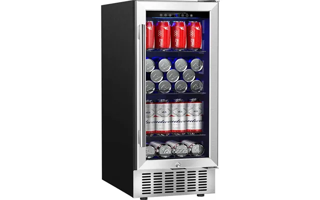 Aaobosi Beverage Refrigerator 15 Inch 94 Cans Built-in Beverage Cooler Jc-85c