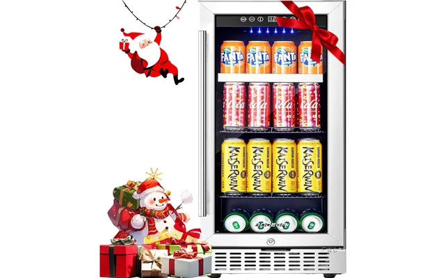Bodega Beverage Refrigerator Cooler 15 Inch 100 Cans