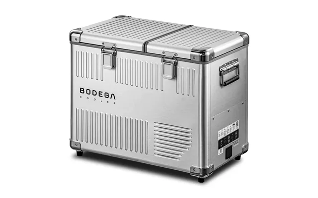 Bodegacooler 12v Dual-zone Aluminum Alloy Portable Refrigerator 53qt Portable Freezer
