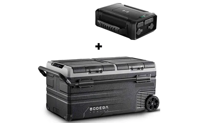 Bodegacooler 95l Dual-zone Car Fridge 100 Quart Portable 12v Refrigerator & Freezer For Rv & Overlanding - 100qt Fridge 