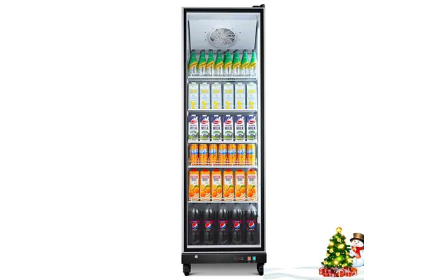 Bodegacooler Commercial Beverage Refrigerator Glass Door Led Display Cooler