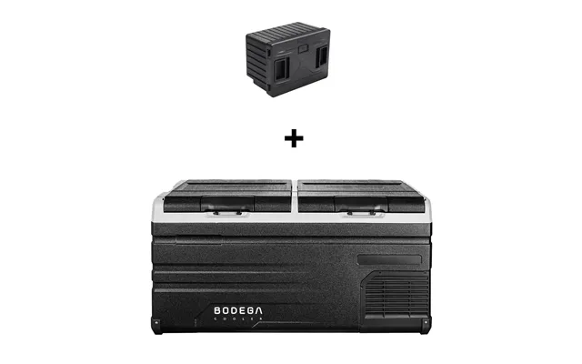 Bodegacooler Electric Cooler 76 95qt Dual Zone - 95qt Black Battery