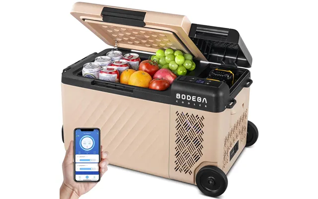 Bodegacooler Small Portable Refrigerator 20qt With Wheels - 20qt