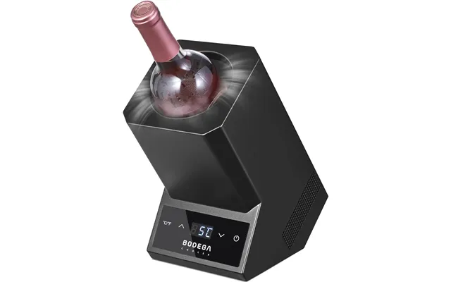 Bodegacooler Wine Chiller Electric Wine Bottle Chiller - Black