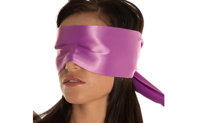 Mauve Satiny Blindfold