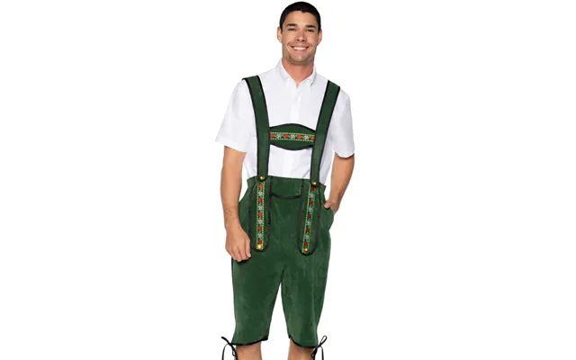 Men's Beerfest Lederhosen Oktoberfest Costume - X-large