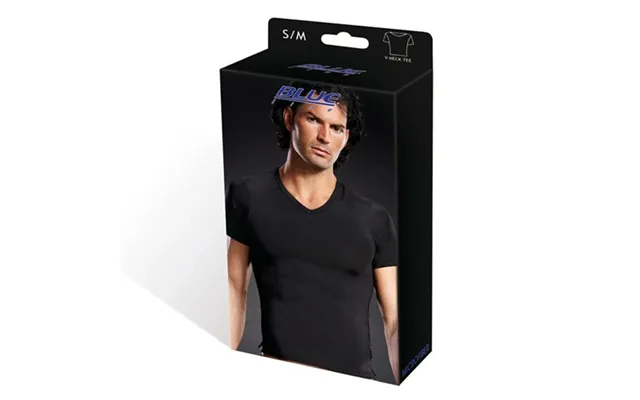 Performance Microfiber V-neck Tee - Black