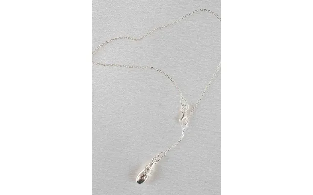 Trouble - Silver Wrist Or Ankle Chain With Teardrop Pendant