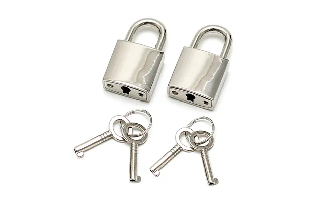 Two Padlocks With Keys