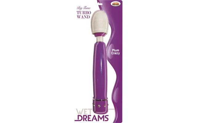 Wet Dreams Big Tease Turbo Wand - Plum Crazy
