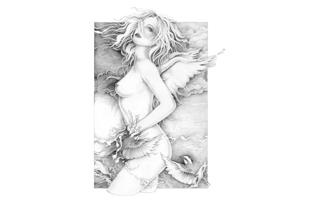 Wings Of Day Lithograph 30x40 Cm