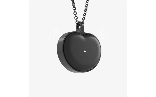 Bond Heart Necklace - Black