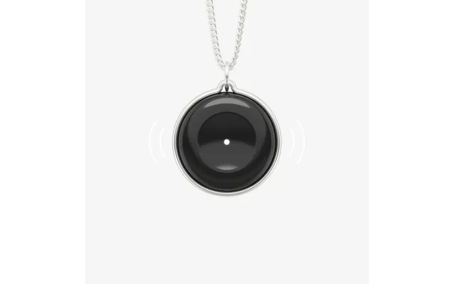 Bond Touch Mini Long-distance Bracelet - Black Silver Necklace