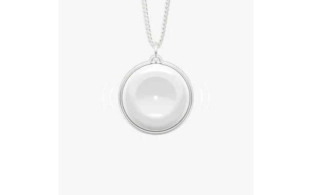 Bond Touch Mini Long-distance Bracelet - White Silver Necklace