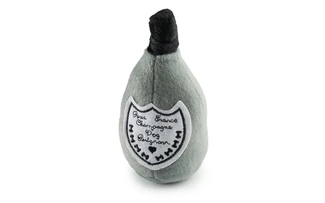 Dog Perignonn Champagne Bottle Plush Toy - Small