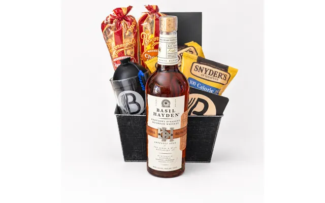 Basil Hayden's Bourbon Gift Basket The Brobasket