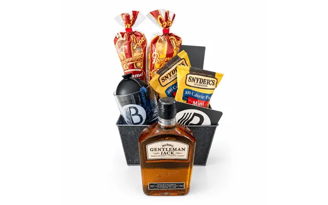 Jack Daniel's Gentlemen Jack Bourbon Gift Set The Brobasket